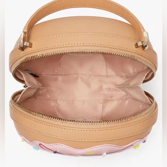 KATE SPADE 3D COFFEE DONUT CROSSBODY BAG NWT - Picture 3 of 11